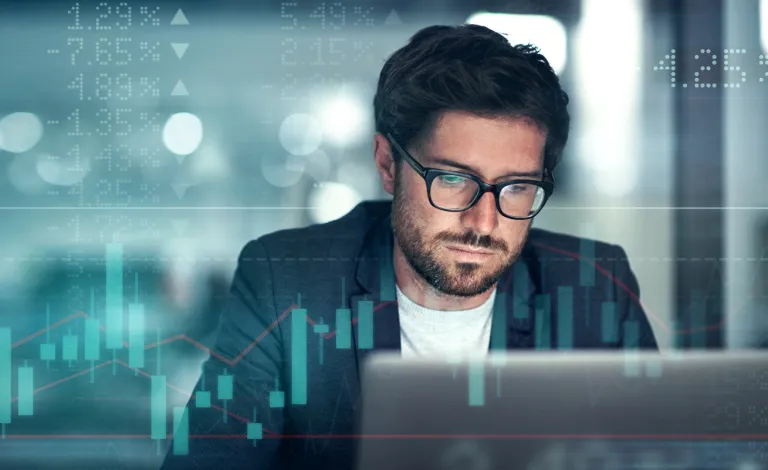 An investor researching rules for day trading.